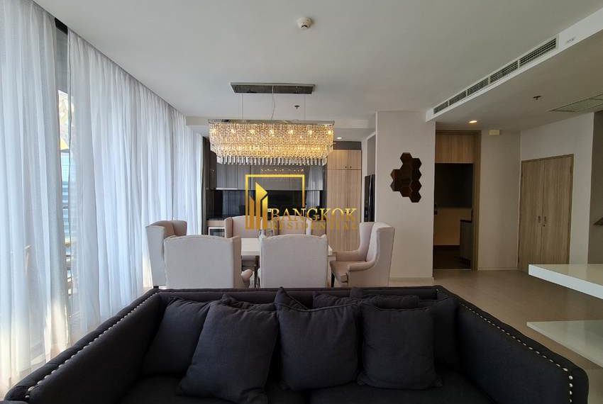 3 bed penthouse for rent Noble Ploenchit 9981 image-07