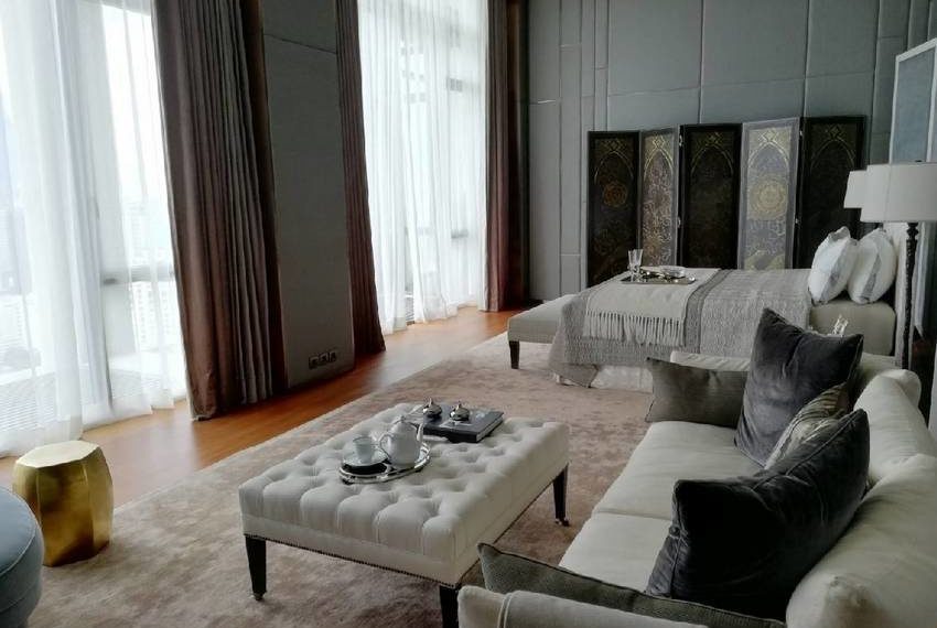 Incredible 4 Bedroom Duplex Penthouse For Sale Sukhothai Residences12117 Image-15