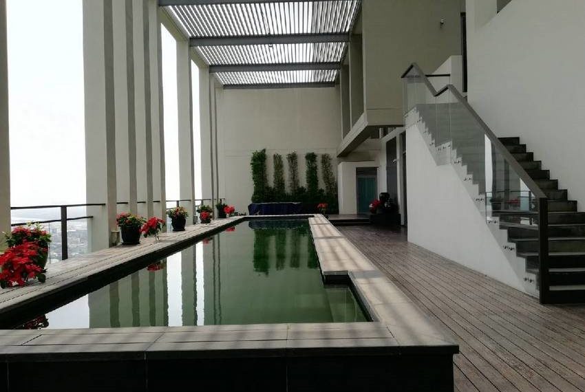 Incredible 4 Bedroom Duplex Penthouse For Sale Sukhothai Residences12117 Image-24
