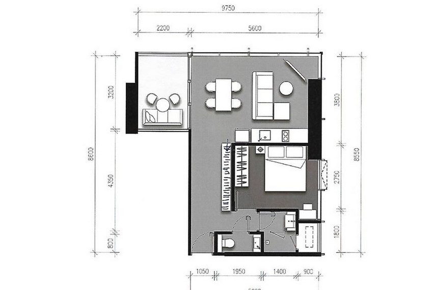 2 Bed Duplex Condo For Sale in The Lofts Silom 12675 Image-09