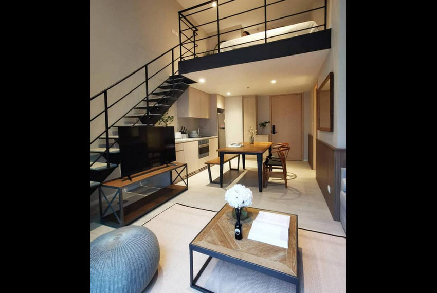 1 Bed Duplex Condo For Rent in The Lofts Silom 13189 Image-04