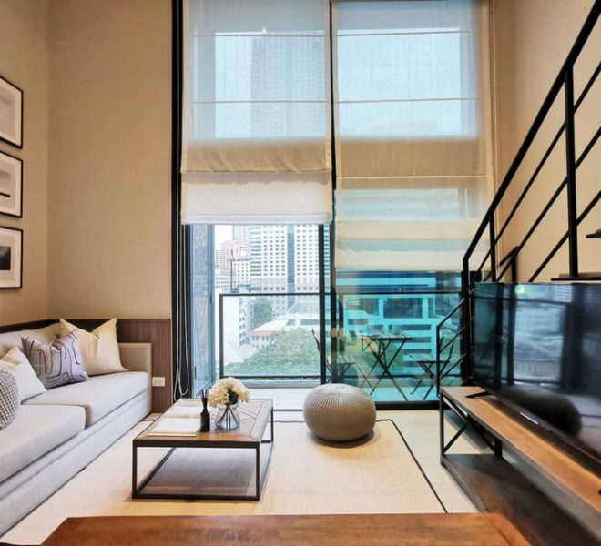 1 Bed Duplex Condo For Rent in The Lofts Silom