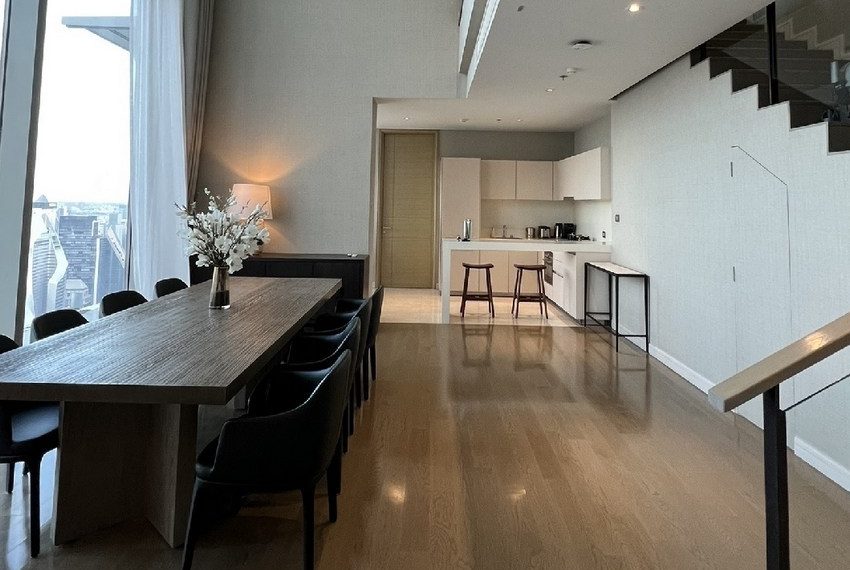 Magnolias Ratchadamri Boulevard – 3 Bedroom Duplex Penthouse For Rent15094 Image-04